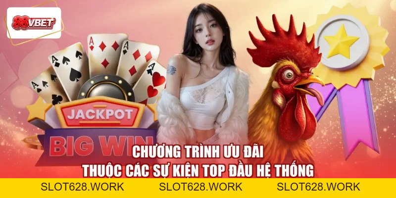 Đá Gà 88VBET 2026 - Theo Dấu Chiến Kê, Nhận Quà Cực Mê - slot628