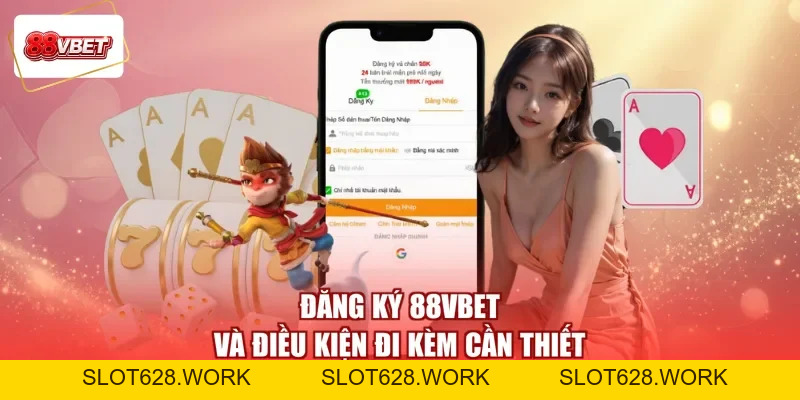 Đăng Ký 88VBET - Khởi Đầu May Mắn, Nhận Ngay Quà Khủng - slot628