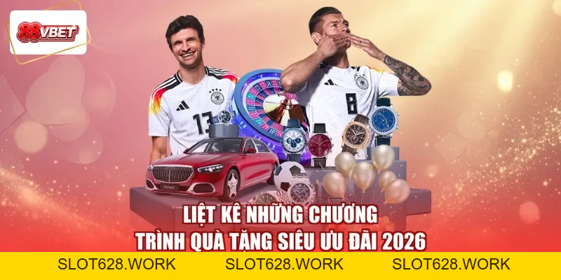 Thể Thao 88VBET - Đón Nhìn Kèo Chất, Nhận Quà Thật Đắt - slot628
