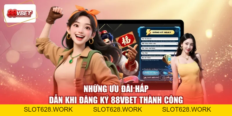 Đăng Ký 88VBET - Khởi Đầu May Mắn, Nhận Ngay Quà Khủng - slot628