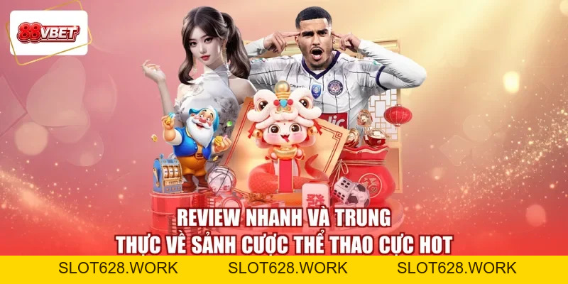 Thể Thao 88VBET - Đón Nhìn Kèo Chất, Nhận Quà Thật Đắt - slot628